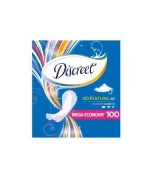 Higieniniai įklotai DISCREET Air, 100 vnt.