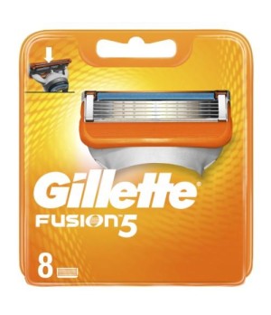 Skustuvo galvutės GILLETTE FUSION, 8 vnt.