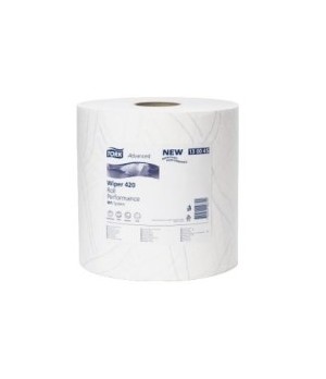 Popieriniai rankšluosčiai W1 TORK Universal, 510 m, 2 sl., balti, 130045
