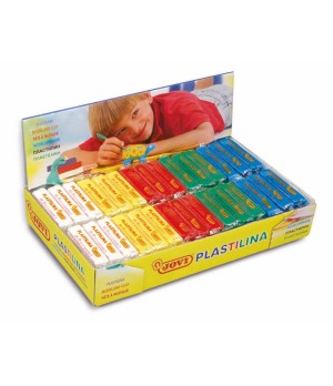 Plastilinas JOVI, 50 g, pagrindinės spalvos