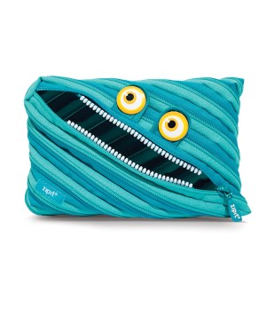 Penalas-pieštukinė ZIPIT Wildlings Jumbo Pouch, ZTMJ-WD-CRE, mėlynos sp.