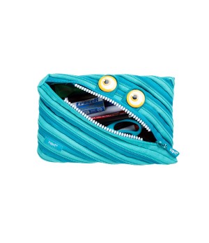 Penalas-pieštukinė ZIPIT Wildlings Jumbo Pouch, ZTMJ-WD-CRE, mėlynos sp.