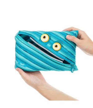 Penalas-pieštukinė ZIPIT Wildlings Jumbo Pouch, ZTMJ-WD-CRE, mėlynos sp.