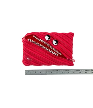 Penalas-pieštukinė ZIPIT Grillz Monster Jumbo Pouch, ZTMJ-GR-RI, Raudona