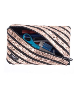 Penalas-pieštukinė ZIPIT Metallic Jumbo Pouch, ZTJ-MT-1, Bronzinė