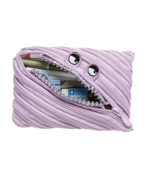 Penalas-pieštukinė ZIPIT Grillz Monster Jumbo Pouch, ZTMJ-GR5, Alyvinės spalvos