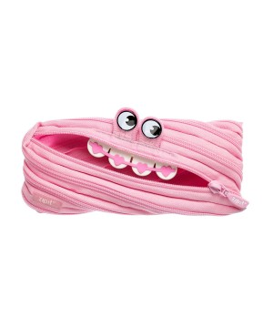 Penalas-pieštukinė ZIPIT Gorge Monster Pouch, GO-2, Rožinė