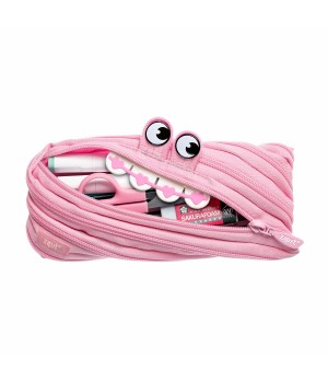 Penalas-pieštukinė ZIPIT Gorge Monster Pouch, GO-2, Rožinė