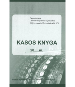 Kasos knyga savikopijuojanti , per periodą A5