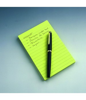 Lipnūs lapeliai Post-it, 102 x 152 mm, 100 lapelių, langeliais, geltona