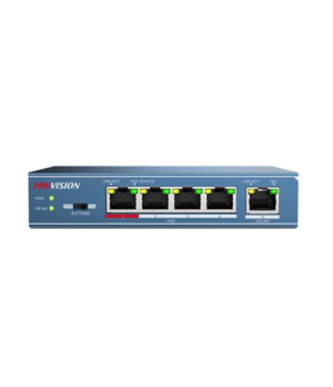 Hikvision | Switch | DS-3E0105P-E | Unmanaged | Desktop | 10/100 Mbps (RJ-45) ports quantity 4 | Gigabit Ethernet (copper) ports