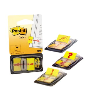 Lipnūs žymekliai Post-it Parašas, 25,4 x 43,2 mm, 50 lapelių