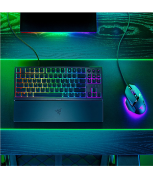 Razer | Ornata V3 Tenkeyless | Gaming Keyboard | Wired | Russian | Black