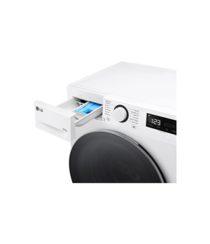 LG | Washing machine with dryer | F2DR509S1W | Energy efficiency class A-10% | Front loading | Washing capacity 	9 kg | 1200 RPM