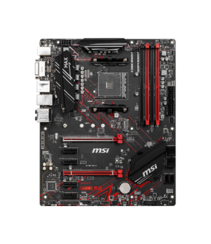 MSI | B450 GAMING PLUS MAX | Processor family AMD | Processor socket AM4 | DDR4 DIMM | Memory slots 4 | Number of SATA connector