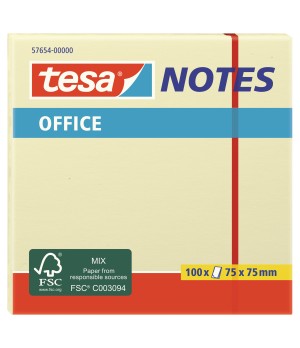 Lipnūs lapeliai TESA Office Notes, 75mm x 75mm, 100 lapelių