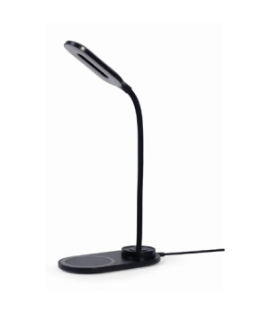 Gembird | Desk lamp with wireless charger (black + white) | TA-WPC10-LED-01-MX | lm | 10 W | 2893-7072 K | h | 2 pcs | LED lamp 