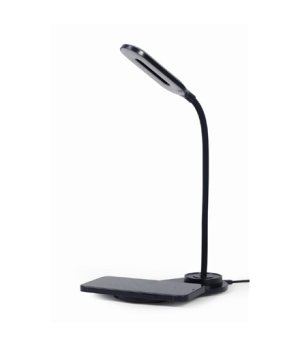 Gembird | Desk lamp with wireless charger (black + white) | TA-WPC10-LED-01-MX | lm | 10 W | 2893-7072 K | h | 2 pcs | LED lamp 