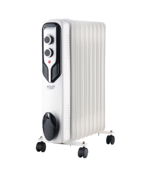 Adler | Oil-Filled Radiator | AD 7816 | Oil Filled Radiator | 2000 W | Number of power levels 3 | White