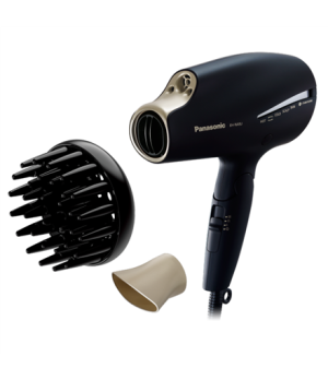 Panasonic | Hair Dryer | EH-NA9J-K825 Nanoe | 1800 W | Number of temperature settings 4 | Diffuser nozzle | Black/Gold