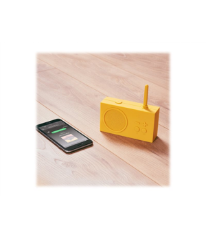 LEXON | FM radio and wireless speaker | TYKHO3 | W | Bluetooth | Yellow | Wireless connection