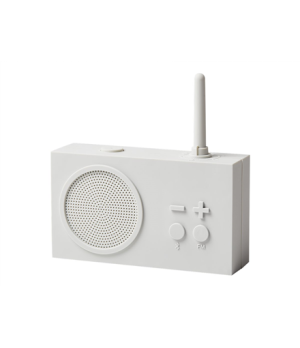 LEXON | FM radio and wireless speaker | TYKHO3 | W | Bluetooth | White | Wireless connection