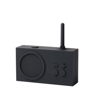 LEXON | FM radio and wireless speaker | TYKHO3 | W | Bluetooth | Dark Grey | Wireless connection