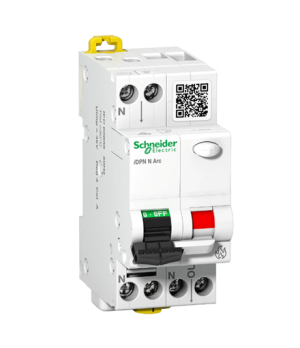 Schneider Electric | Fire Protection Switch + LS, iDPN N Arc, 1P+N, 16A