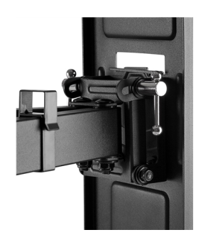 Goobay | Wall mount | TV Wall Mount Pro FULLMOTION (L) | Tilt, Swivel | Black