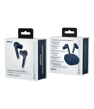 Defunc | Earbuds | True Entertainment | Built-in microphone | Bluetooth | Blue