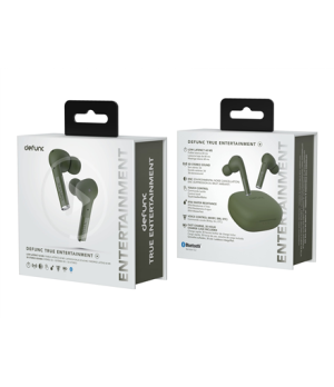 Defunc True Entertainment Earbuds, In-Ear, Wireless, Green | Defunc