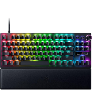 Razer | Gaming Keyboard | Huntsman V3 Pro Tenkeyless | Gaming Keyboard | Wired | Nordic | Black | Analog Optical