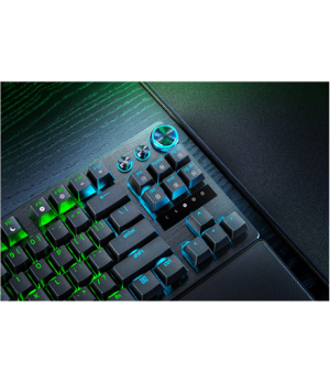 Razer | Gaming Keyboard | Huntsman V3 Pro Tenkeyless | Gaming Keyboard | Wired | Nordic | Black | Analog Optical