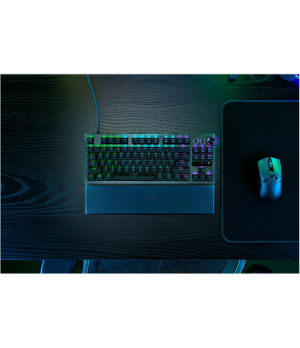 Razer | Gaming Keyboard | Huntsman V3 Pro Tenkeyless | Gaming Keyboard | Wired | Nordic | Black | Analog Optical