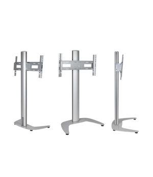 SMS | Floor stand | Monitor Stand Flatscreen FH T 1450 | Adjustable Height, Tilt | Silver