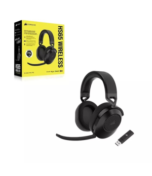 Corsair | Gaming Headset | HS65 | Wireless | Over-Ear | Microphone | Wireless | Carbon