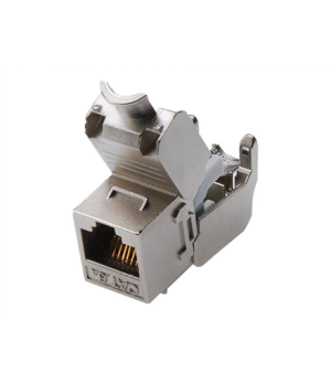 Digitus | CAT 6A Keystone Module, Shielded, Tool-free Mounting Connection | DN-93615