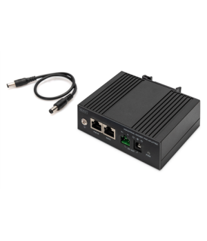 Digitus | Gigabit Ethernet PoE Splitter, Industrial, 60W