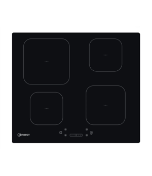 INDESIT | Hob | IS 83Q60 NE | Induction | Number of burners/cooking zones 4 | Electronic | Timer | Black