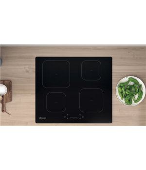 INDESIT | Hob | IS 83Q60 NE | Induction | Number of burners/cooking zones 4 | Electronic | Timer | Black