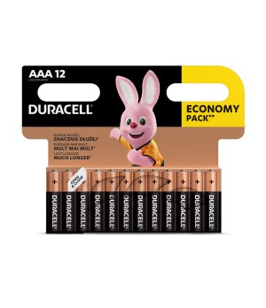 Baterijos DURACELL AAA, LR03, 12vnt