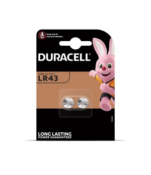 Baterijos DURACELL LR43, 2vnt