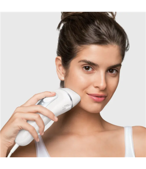 Braun | Epilator | PL3233 Silk-expert Pro 3 IPL | Bulb lifetime (flashes) 300.000 | Number of power levels 3 | White/Silver