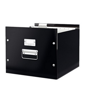 Archyvavimo dėžė LEITZ, sudedama, kartotekiniams vokams, 285 x 357 x 367 mm, juoda