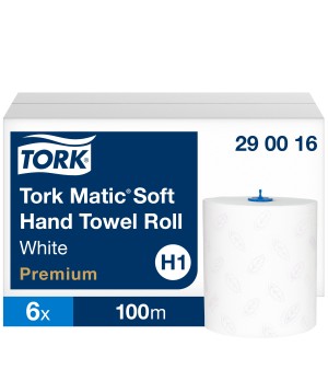 Popieriniai rankšluosčiai  TORK PREMIUM EXTRA SOFT H1, 290016, 2 sl., 21 cm x 100 m, balta sp.