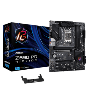 ASRock | Z690 PG RIPTIDE | Processor family Intel | Processor socket  LGA1700 | DDR4 | Supported hard disk drive interfaces SATA