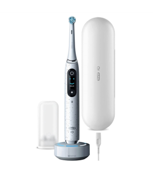 Oral-B Electric Toothbrush iO10 Series For adults Rechargeable Stardust White Number of brush heads included 1 Number of teeth b