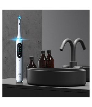 Oral-B Electric Toothbrush iO10 Series For adults Rechargeable Stardust White Number of brush heads included 1 Number of teeth b