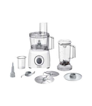 Bosch | MCM3200W | 800 W | Food Processor MultiTalent | Number of speeds 2 | Bowl capacity 2.3 L | White