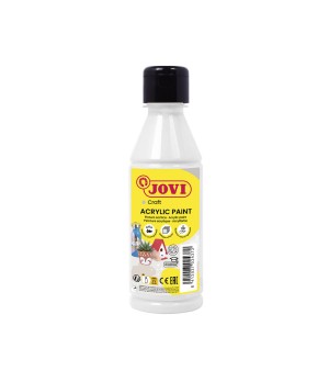 Akriliniai dažai JOVI, 250ml, baltos sp.